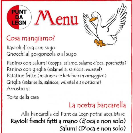 Menu Punt da legn